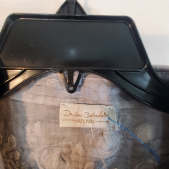 Daniela Dallavalle Arte Pura Long Sleeve Button Up Shirt New without Tags - Picture 3 of 6